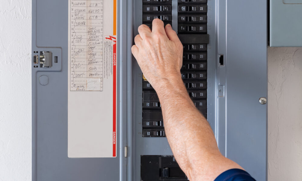 summer electrical panel checklist